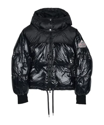 Pyrenex Long Sleeve Down Jacket In Black