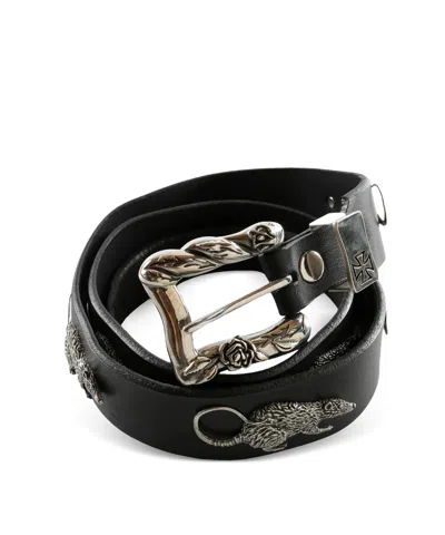 Enfants Riches Deprimes Rat Chase Buckle Belt In Black
