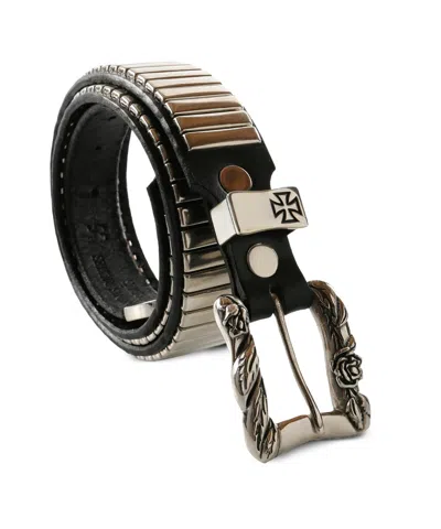 Enfants Riches Deprimes Mechanic-stud Buckle Belt In Gray