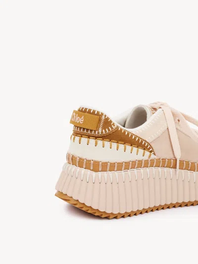 Chloé Nama Lace-up Sneakers