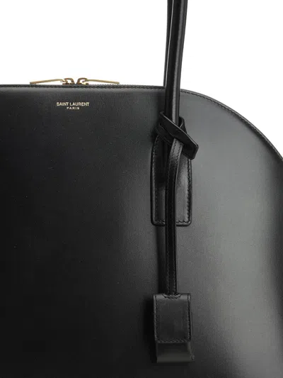 Saint Laurent Sac De Jour Handbag In Black