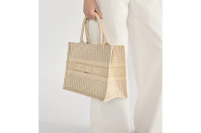 Dior Medium  Book Tote In Multi