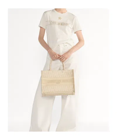 Dior Medium  Book Tote In Multi