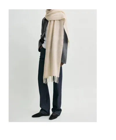 Totême Tassel Scarf In Neutral