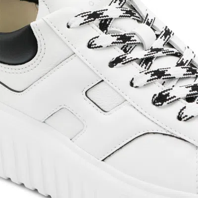 Hogan H-stripe Low-top Sneakers In White