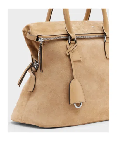 Maison Margiela Medium Soft 5ac Shoulder Bag In Brown