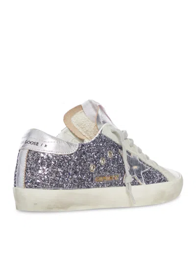 Golden Goose Lace-up Low-top Casual Shoes In Purple