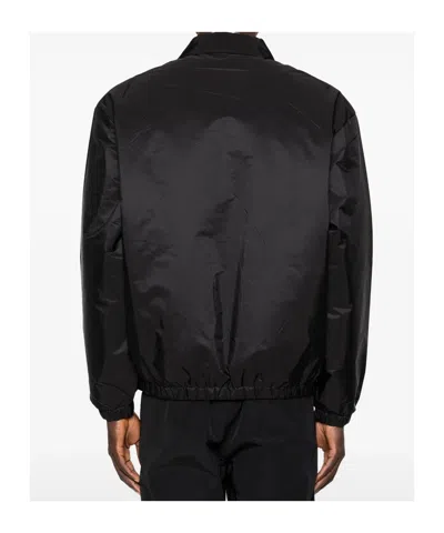 Prada Zip-up Jacket In Black