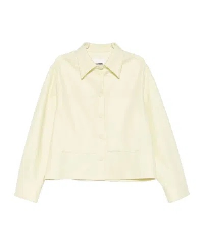 Jil Sander Chest-pocket Shirt In Neutral