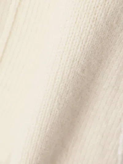 Alaïa Oversized Hooded Wool-blend Cardigan In Neutral