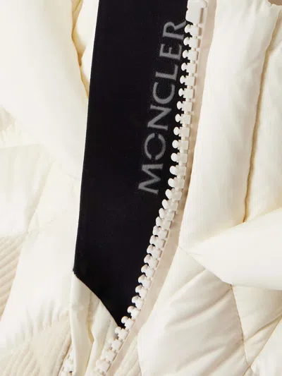 Moncler Long Sleeve Down Jacket In White