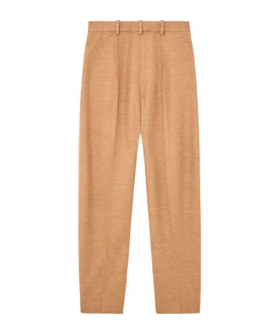 Loro Piana Dan Trousers In Brown
