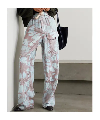 Dries Van Noten Patterned Casual Pants In Brown