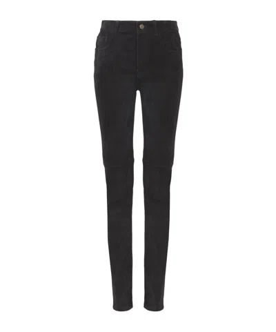 Chloé Belt-loop Casual Pants In Black