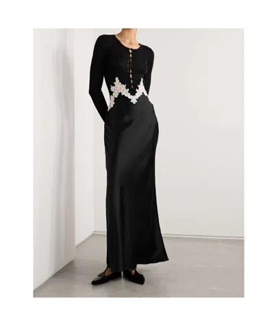 Gabriela Hearst Lace Dress In Black