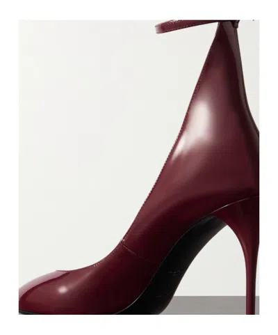 Alaïa Round Head High Heels In Brown