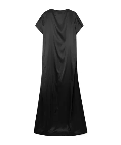 Dries Van Noten Cap Sleeve Dress In Black