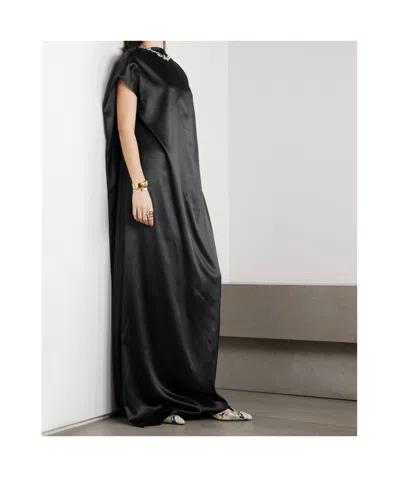 Dries Van Noten Cap Sleeve Dress In Black