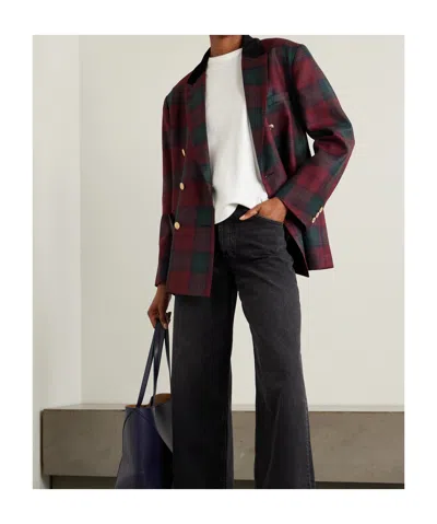 Blazé Milano Double-breasted Blazer In Multi