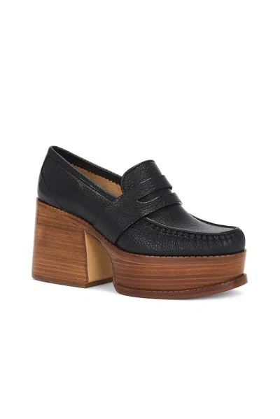 Gabriela Hearst Thick-soled Loafers In Black