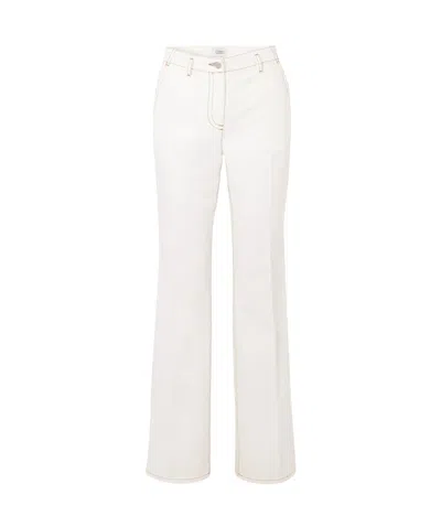 Dries Van Noten Parchia Jeans In White