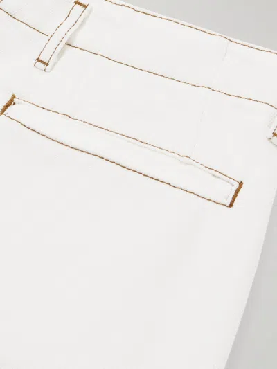 Dries Van Noten Parchia Jeans In White