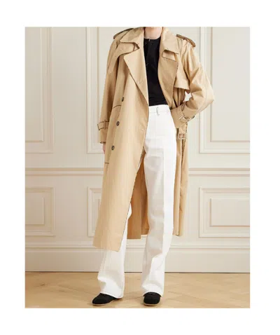 Dries Van Noten Parchia Jeans In White