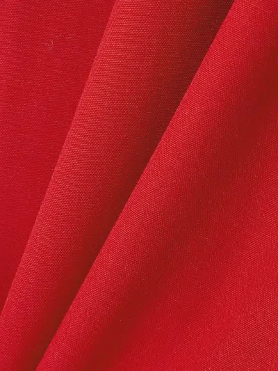 Dries Van Noten Poumas Straight Leg Wool Trousers In Red