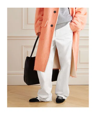 Dries Van Noten Belt Loop Track Pants In White