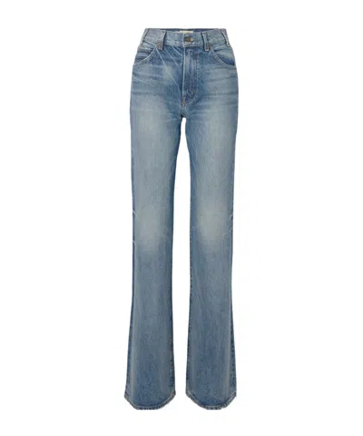 Nili Lotan Flared-cut Leg Jeans In Blue