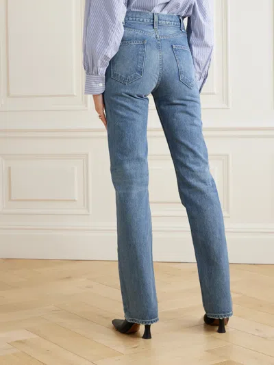 Nili Lotan Flared-cut Leg Jeans In Blue