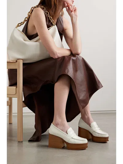 Gabriela Hearst Thick-soled Loafers In White