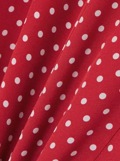 Alessandra Rich Polka-dot Dress In Multi