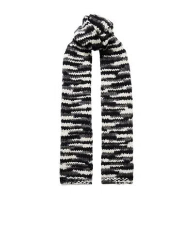 Gabriela Hearst Knitted Scarf In Black