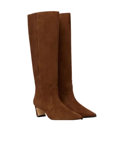 Stuart Weitzman Stassi Boot 50 In Brown