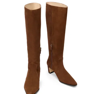Stuart Weitzman Stassi Boot 50 In Brown
