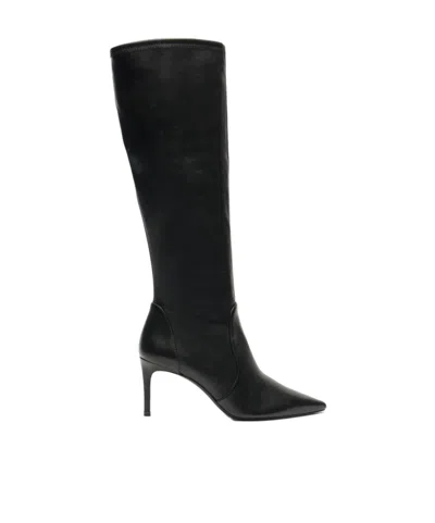 Stuart Weitzman Stuart Power Boot 75 In Black