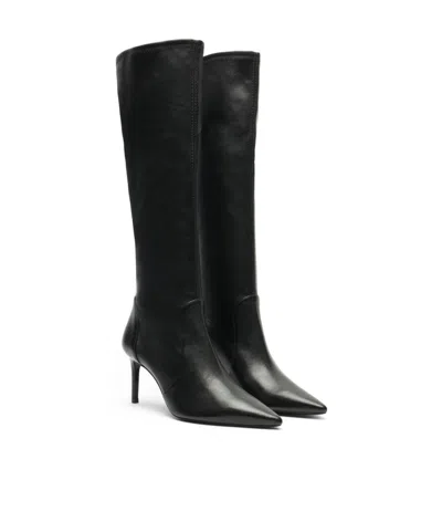 Stuart Weitzman Stuart Power Boot 75 In Black