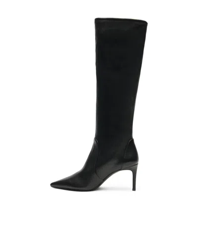 Stuart Weitzman Stuart Power Boot 75 In Black