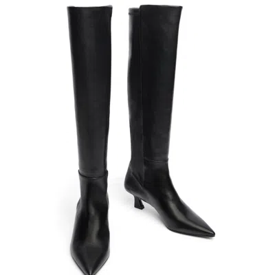 Stuart Weitzman 5050 Vinnie Boot 50 In Black
