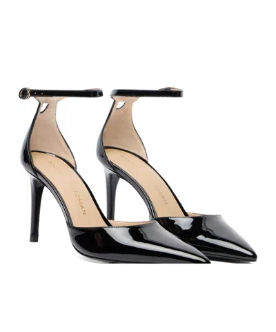 Stuart Weitzman Stuart Power Strap 85 In Black