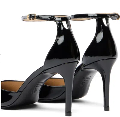 Stuart Weitzman Stuart Power Strap 85 In Black