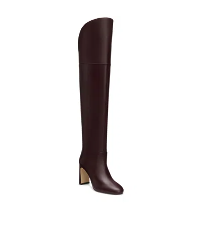 Stuart Weitzman Babette Over-the-knee Tubo 85 In Brown