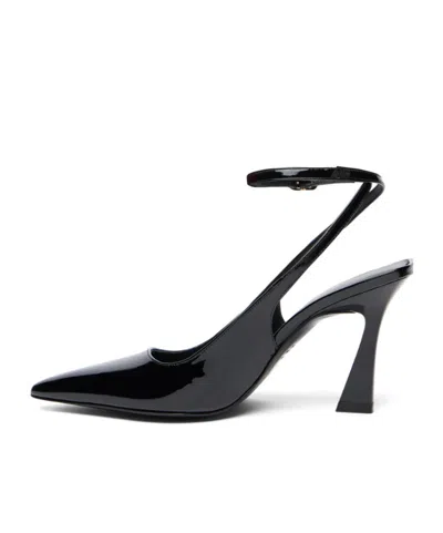 Stuart Weitzman 85mm Vinnie Strap Pump In Black