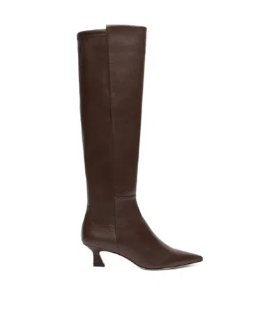 Stuart Weitzman 5050 Vinnie Boot 50 In Burgundy