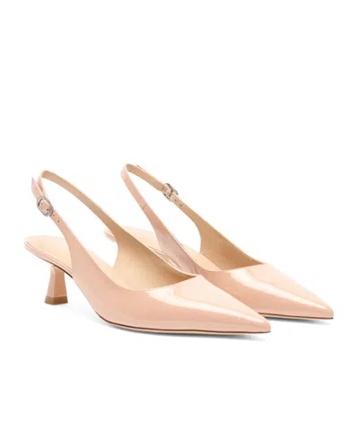 Stuart Weitzman Stuart Sculpt Slingback 50 In Pink
