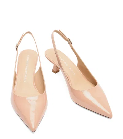 Stuart Weitzman Stuart Sculpt Slingback 50 In Pink