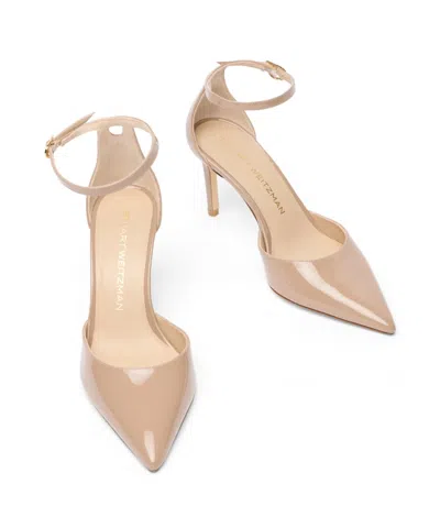 Stuart Weitzman 85mm Stuart Power Pumps In Brown
