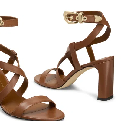 Stuart Weitzman Round-toe High-heeled Sandals In Multi