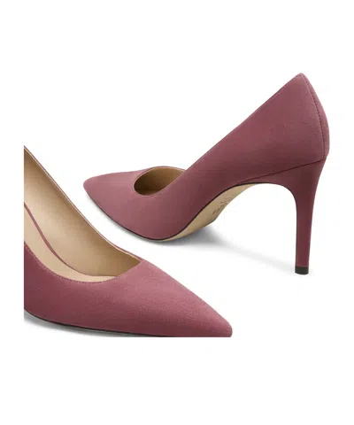 Stuart Weitzman 85mm Stuart Power Pointed-toe Pumps In Pink